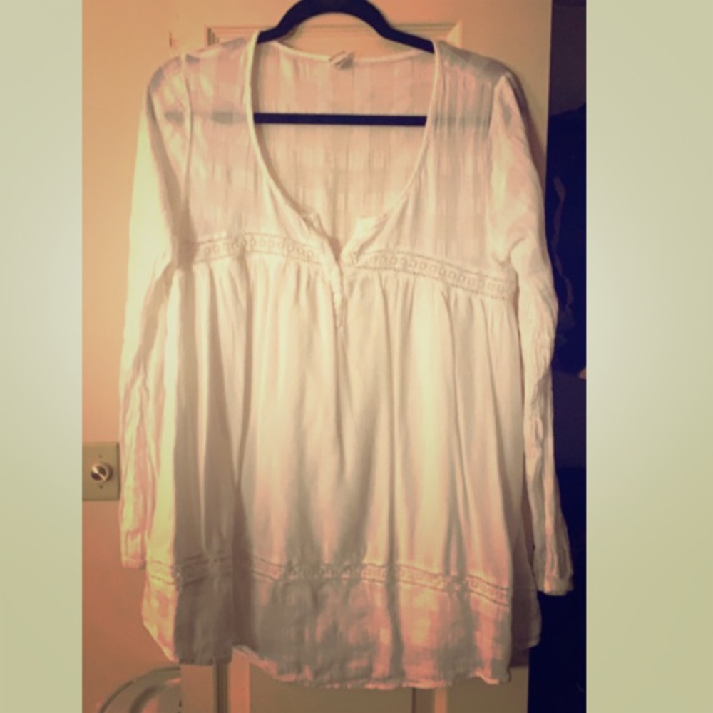 Volcom lace swim coverup